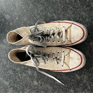 used/dirty converse